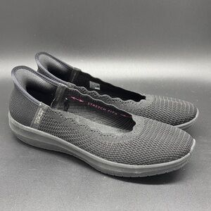 Skechers Women's Black Hands Free Slip Ins Sz 9.5